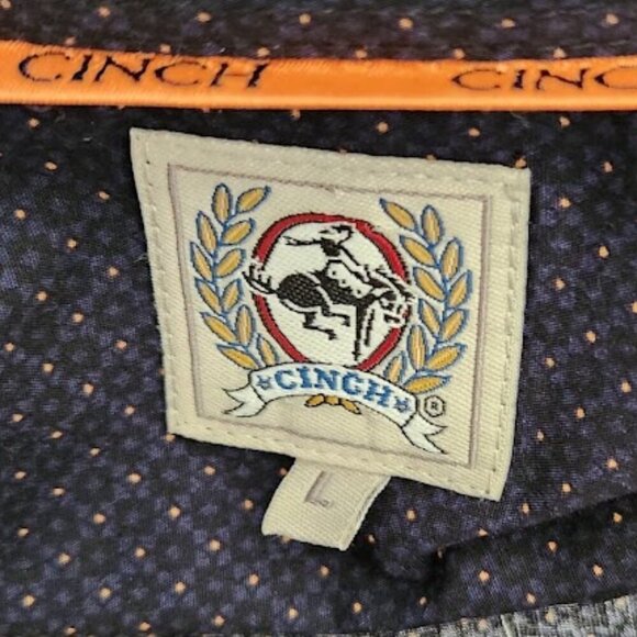 Cinch Men's Long Sleeve Button-Down Shirt in size Large - Picture 6 of 6